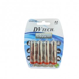 Bateria recargable DV TECH 1400mAh AA