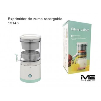 Exprimidor de zumo recargable