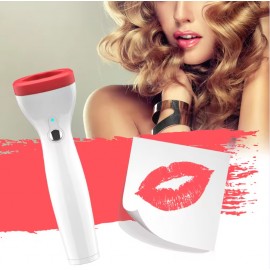 Plumper de labios automático de silicona para mujer, recargable