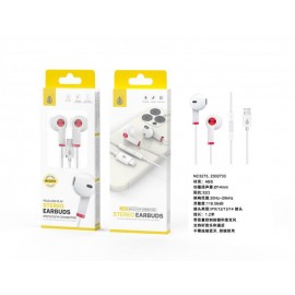 Auriculares Lightning Levi con Microfono y Boton multifuncion, para Iphone 5-14, con cable Lightning