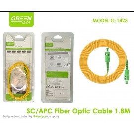 Cable fibra óptica SC/APC 1.8M
