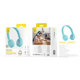 Auriculares Casco Bluetooth 5.0 Para Ninos con microfono y Botones Multifunciones, Soporta Tarjeta TF(64G), Bateria 200mAh