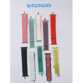Cuerda naylon antisudor elastica 尼龙手表带 para reloj iPhone 44MM