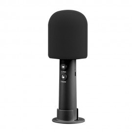 Microfono de Karaoke con Bluetooth Q13, Soporta Tarjeta Micro SD