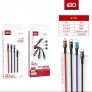 Cable 3 en 1, Type-C a Micro/Lightning/Type-C, 5 uni/paq