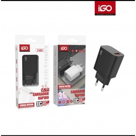 Cargador de móvil 3.1A, 1USB, 12 uni/paq