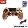 Mando de consolas para PS4 con cable en color liso, 4 uni/paq