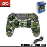 Mando de consolas para PS4 con cable en color camuflaje, 4 uni/paq