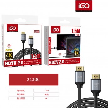 Cable HDMI a Hdmi 4k, 60Hz, 1.5M, 10 uni/paquete