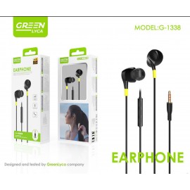 Auriculares con cable jack 3.5mm con micrófono