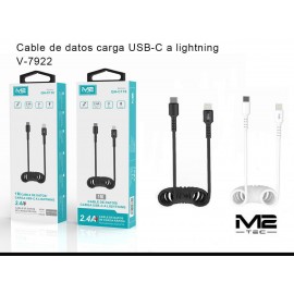 Cable de datos Type-C a Lightning, 1M