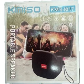 Altavoz Kimiso KMS-M17 con cable Jack, FM/SD, con funcion de porta movil