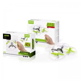 Drone teledirigido Green Lyca, con mando de mano, 2.4GHz, matenimiento de altitud, control remoto rodante 3D