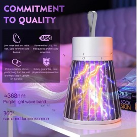 Lamp Lámpara Eléctrica Portátil para Acampar 5W, 110-220V, 5V/1A