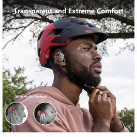 Auriculares Deportivos BT 5.3, uso 12H, 300mAh, Dos Conductores dinámicos de 16,5 mm