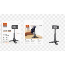 Soporte de movil sobremes con tripode, 5uni/paq