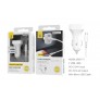 Cargador de Mechero S.Basic Epime con cable Micro USB, 2USB, 2.4A