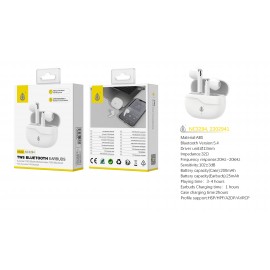 Auriculares TWS Bluetooth 5.4 Bateria (25mAh*2) con estuche cargable(200mAh