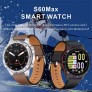 reloj inteligente S60 Max, dispositivo con cargador inalámbrico de 1,62”, 420mAh, con Bluetooth y llamadas