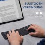 Teclado ergonómico Plegable