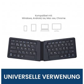 Teclado ergonómico Plegable