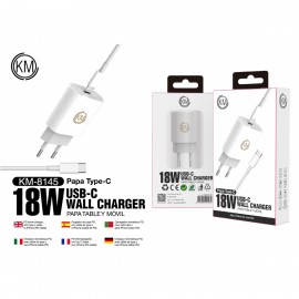 CARGADOR PARED 25W CABLE TYPE-C A TYPE-C
