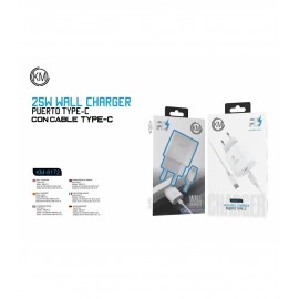 CARGADOR PARED 25W CABLE TYPE-C