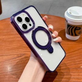 Funda con cámara cubierta con soporte magnético iPhone 11 Pro Max