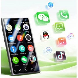 Mini Teléfono Inteligente XS24 Pro, pantalla de 3", 3G 2GB/16GB Dual SIM