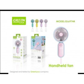 Ventilador de mano 400mAh, uso 40 minutos