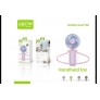 Ventilador de mano 400mAh, uso 50 minutos