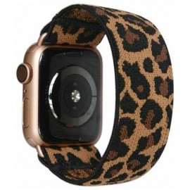 Correa brillantina con dibujo leopardo豹纹闪粉 para reloj  Phone 38MM