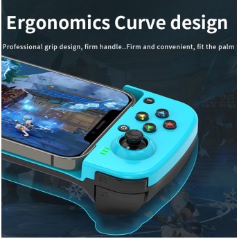 Gamepad móvil con carga USB, compatible con