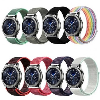 Correa naylon con velcro para reloj universal 20mm