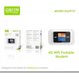 Modem WIFI 4G Portatil con pantalla