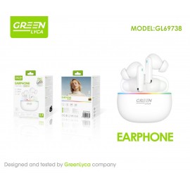 Auriculares bluetooth 5.4 con 4 micrófonos, uso 7.5H,