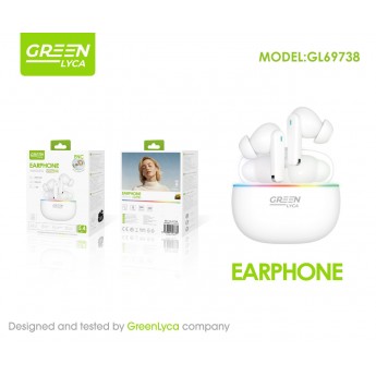 Auriculares bluetooth 5.4 con 4 micrófonos, uso 7.5H,