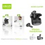 Auriculares bluetooth 5.4, 300 mah, uso 6H, carga 1H