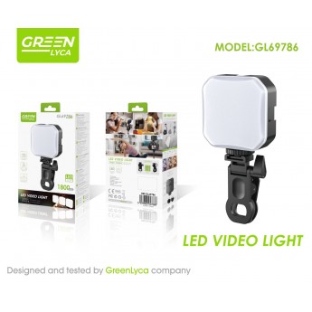 Mini lámpara de live 1800mAh, 2 modos de colores