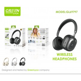 Cascos Bluetooth 5.4, 90 grados giratorios, 40mm, uso 5H,200mAh