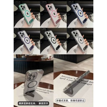 Funda  MagSafe con soporte L para iPhone 15 Pro Max