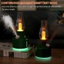 humidificador de aire de batería recargable de 1200 mAh, dos engranajes ajustables