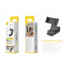 Soporte plegable universal de movil para mesa con silicona antideslizante£¬Para movil 4-7"