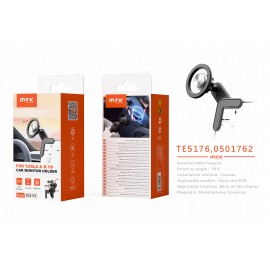 Soporte Magnetico Universal de movil para pantalla de coche TES.LA/B.YD, Giro 360