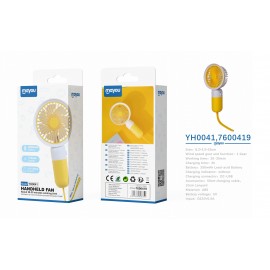 Mini Ventilador de mano con correa, 1 Velocidad, baterias recargable 250mAh