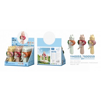 Mini Ventilador manual, Pack de 12, Se vende en Pack