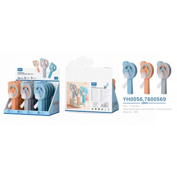 Mini Ventilador manual, Pack de 12, Se vende en Pack