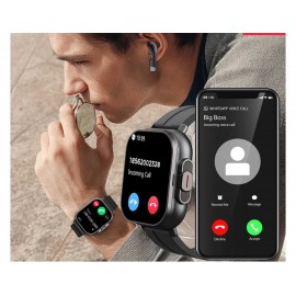 Auriculares+reloj inteligente con Bluetooth, llamadas, GPS, monitor de frecuencia cardíaca,
