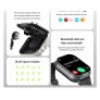 Auriculares+reloj inteligente con Bluetooth, llamadas, GPS, monitor de frecuencia cardíaca,