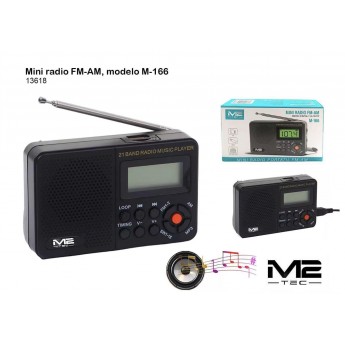 Radio FM-AM, modelo M-166